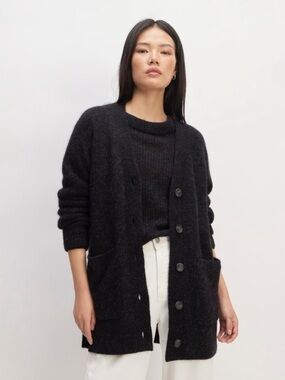 Everlane oversized alpaca cardigan